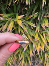 Load image into Gallery viewer, Artist Larry Castillo Carved Opal Brass Ring