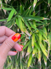 Load image into Gallery viewer, Artist Larry Castillo Carved Opal Brass Ring