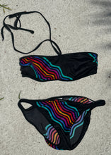 Load image into Gallery viewer, 1970&#39;s Rainbow Two Piece Bathing Suit
