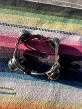Load image into Gallery viewer, Los Ballesteros Mexican Silver Agate Sterling Silver Cuff Bracelet
