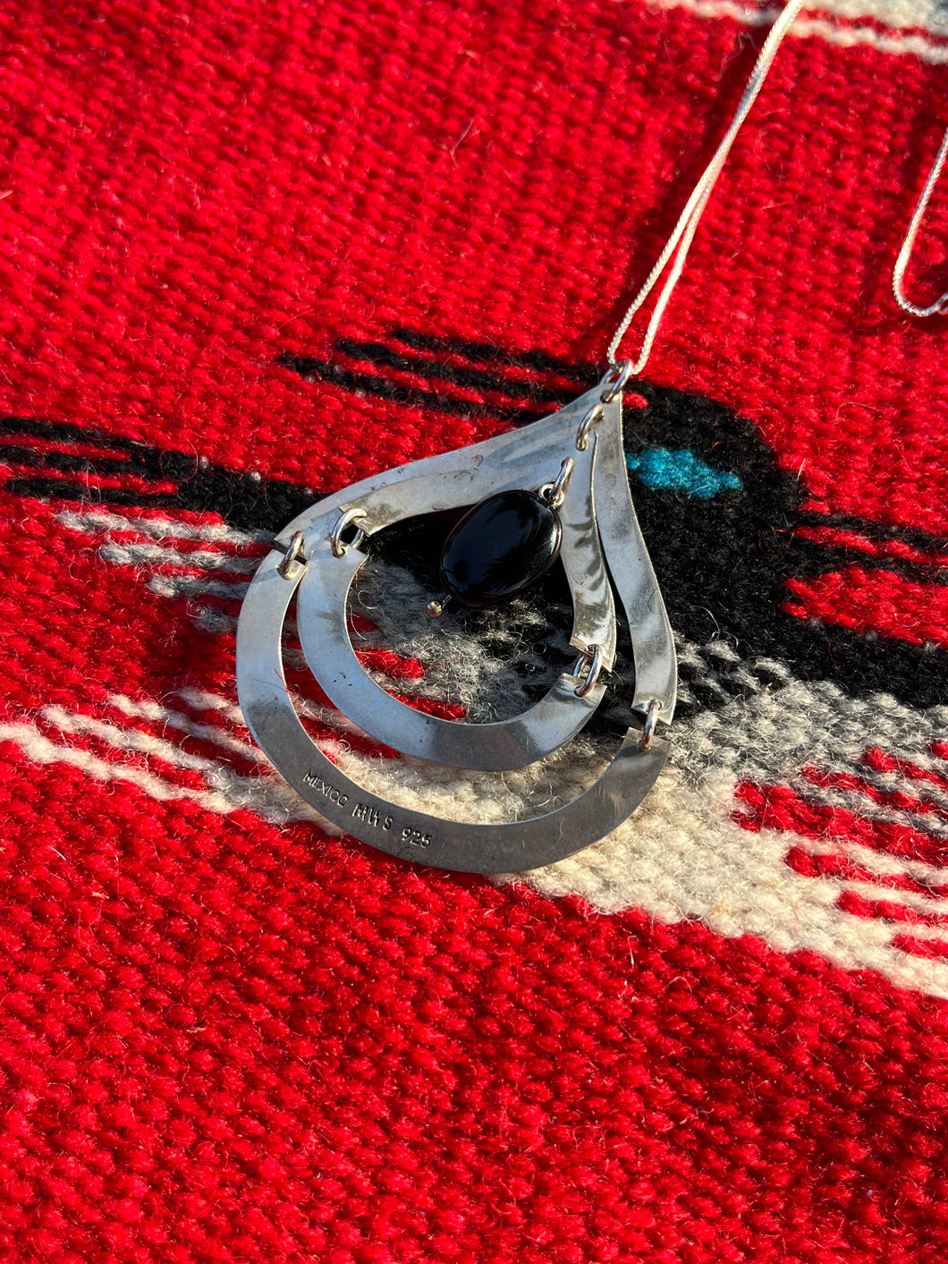 Mobile Mexico Sterling Silver Necklace