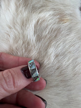 Load image into Gallery viewer, Opal Triangle Band Ring
