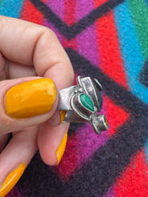 Load image into Gallery viewer, Abstract Abalone Sterling Silver Ring
