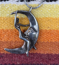 Load image into Gallery viewer, Riding the Moon Necklace
