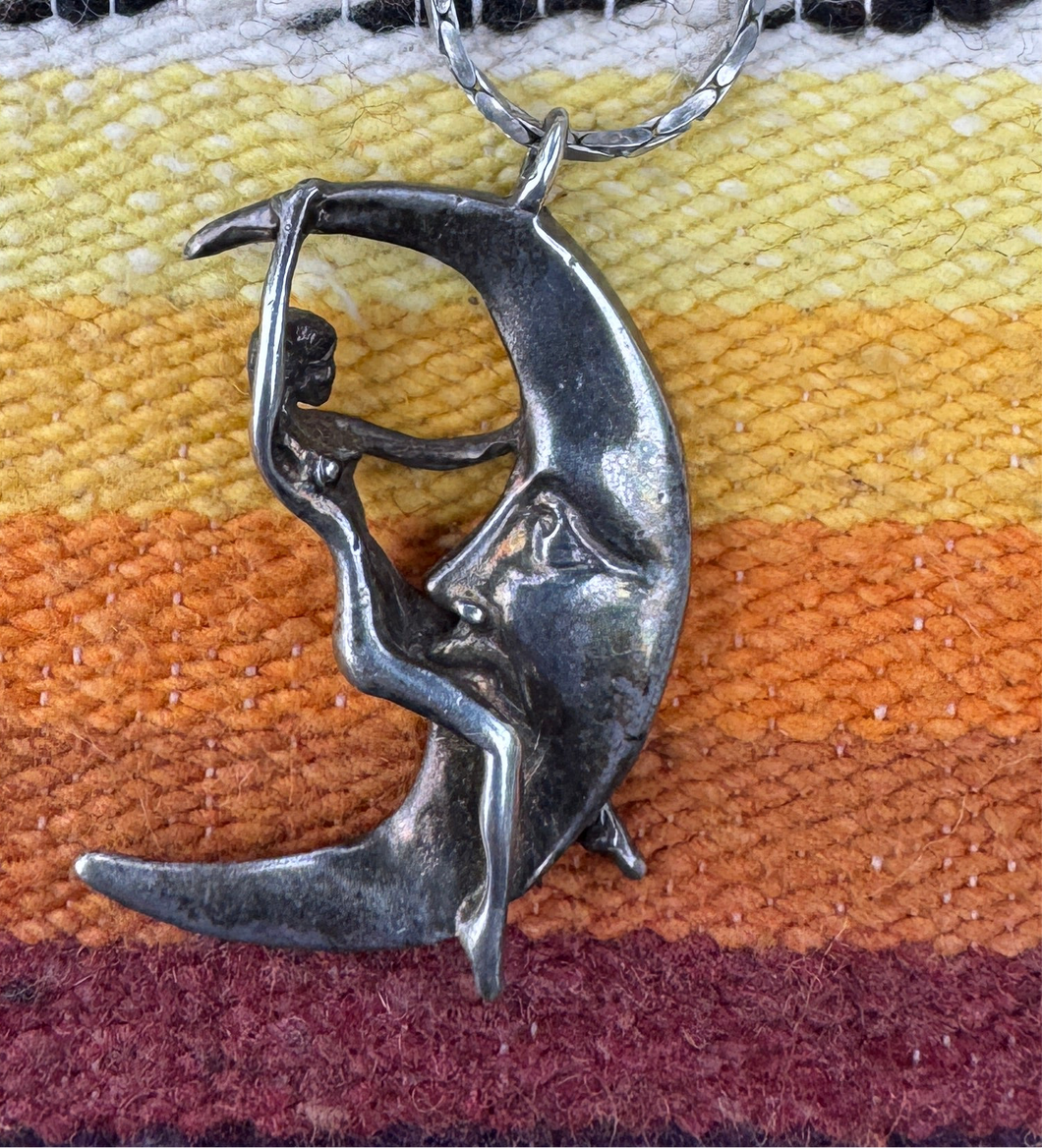 Riding the Moon Necklace