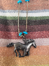 Load image into Gallery viewer, 1970&#39;s Horse Turquoise Necklace
