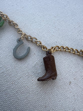 Load image into Gallery viewer, Vintage Western Charm Plastic Charm Bracelets
