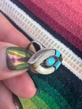 Load image into Gallery viewer, Inlay Open Eye Pawn Ring
