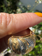 Load image into Gallery viewer, Vintage Heirloom Dome 18k Gold Diamond Ring

