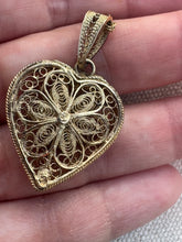 Load image into Gallery viewer, Heart Goldtone Locket Necklace
