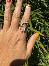 Load image into Gallery viewer, Vintage G Sterling Silver  Ring
