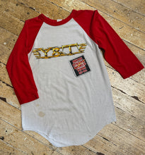Load image into Gallery viewer, 1985 Y &amp; T Mean Streak World Tour Baseball Shirt
