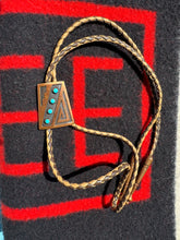 Load image into Gallery viewer, Copper Bolo Tie Necklace
