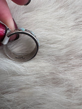 Load image into Gallery viewer, Opal Triangle Band Ring
