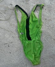 Load image into Gallery viewer, Hang Ten Neon Green Hook n Eye Bathing Suit
