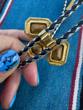 Load image into Gallery viewer, 1980s Rhinestone Bolo Tie Necklace
