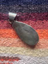 Load image into Gallery viewer, Teardrop Opal Sterling Silver Pendant
