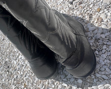 Load image into Gallery viewer, Western All American Made Black Boots
