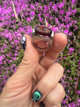 Load image into Gallery viewer, Amber Raised Cutout Side Ring
