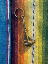 Load image into Gallery viewer, Sail Boat Keychain
