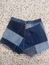 Load image into Gallery viewer, Patchwork Levis Denim Jean Shorts
