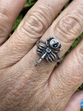Load image into Gallery viewer, Vintage Scorpio Yin and Yang Ring
