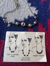 Load image into Gallery viewer, Vintage Deadstock Slide Beaded Necklace
