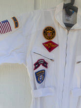 Load image into Gallery viewer, Vintage Flight Jumpsuit with Patches
