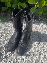 Load image into Gallery viewer, Justin Black Leather Boos
