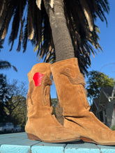 Load image into Gallery viewer, Zoo by Andrea Pfister Camel Boots-Women Size 9
