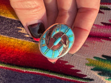 Load image into Gallery viewer, Tornado Turquoise Opal  Ring
