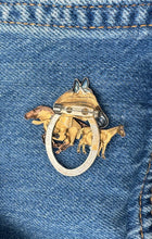 Load image into Gallery viewer, Horse Pearl Brooch Pin
