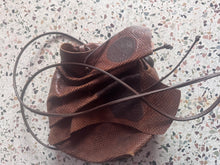 Load image into Gallery viewer, Carlos Falchi Caramel Snake Print Leather Buffalo Butterfly Bag
