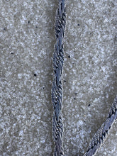 Load image into Gallery viewer, Braided Sterling Silver Chain Necklace
