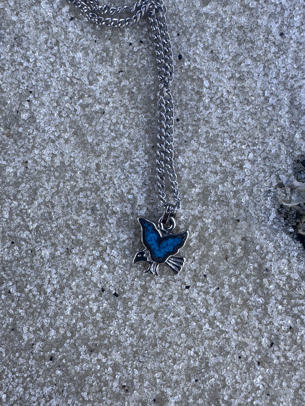 1992 Silvertone Eagle Necklace