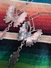 Load image into Gallery viewer, Reyes Neha Three Butterfly Necklace
