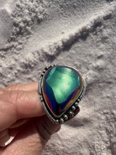 Load image into Gallery viewer, Large Druzy Quartz Ring

