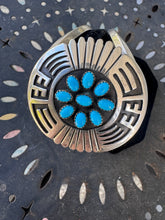 Load image into Gallery viewer, Rosco Scott Navajo Turquoise Cuff Bracelet
