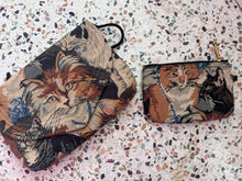 Load image into Gallery viewer, Cat Tapestry Handbag Purse with Wallet
