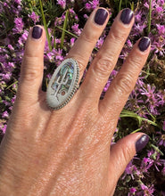 Load image into Gallery viewer, Cactus Abalone Ring
