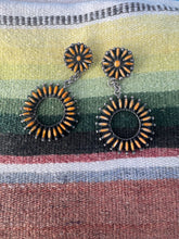 Load image into Gallery viewer, Spiny Oyster Needle Point  Earrings
