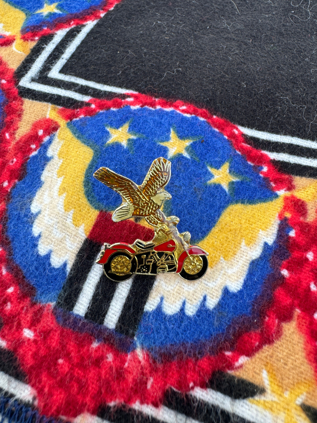 Eagle Motocycle Pin