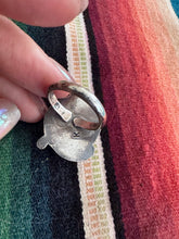 Load image into Gallery viewer, Round Cabochon Turquoise Ring
