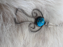 Load image into Gallery viewer, 1970s Mushroom Turquoise Outline Necklace
