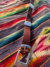Load image into Gallery viewer, Vintage Brighten Cross Leather Belt
