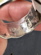 Load image into Gallery viewer, Native Sterling Silver 14K Stamped Ring
