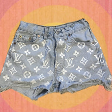 Load image into Gallery viewer, LV Levis Denim Shorts
