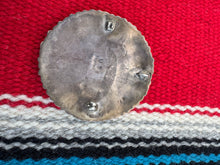 Load image into Gallery viewer, Vintage Petit Point Navajo Turquoise MB Marco Begaye Pendant Brooch

