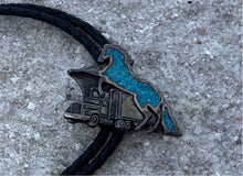 Load image into Gallery viewer, Horse Trucker Bolo Tie Necklace
