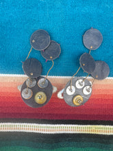 Load image into Gallery viewer, Vintage Saturn with Stars Earrings
